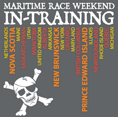 Maritime Race Weekend Training Shirt - Grey Close Up